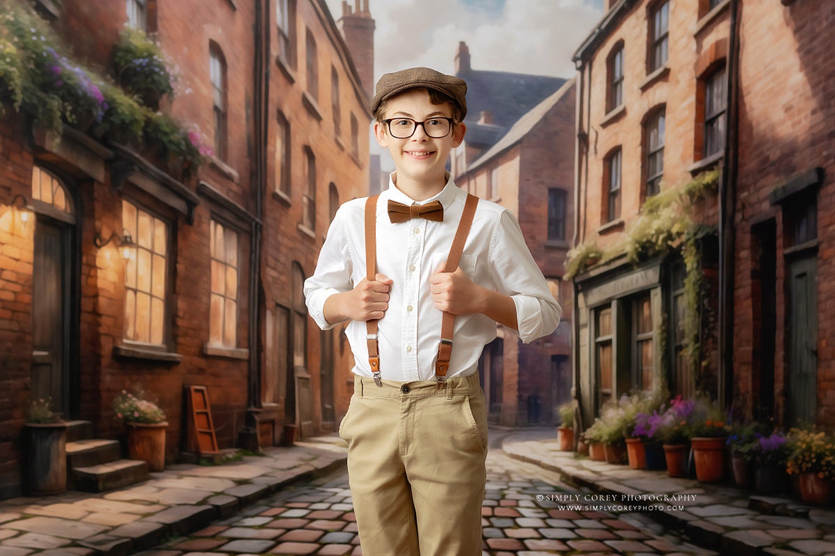 Garrison Lane - Colored Cobblestone - With Sweep Option