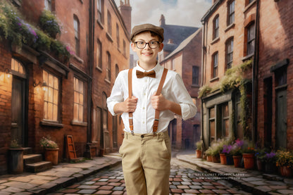 Garrison Lane - Colored Cobblestone - With Sweep Option