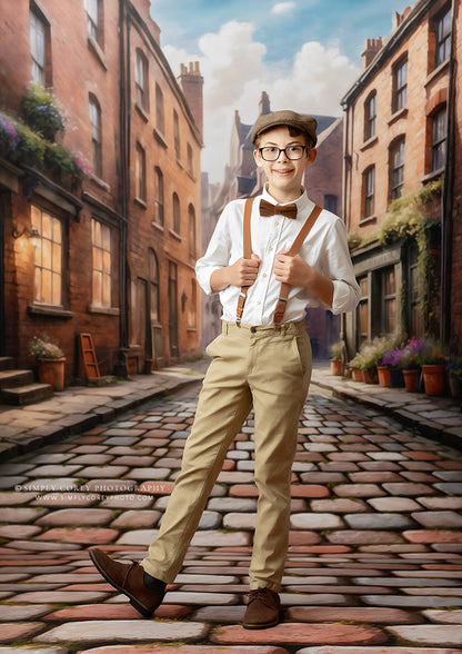 Garrison Lane - Colored Cobblestone - With Sweep Option