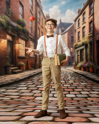 Garrison Lane - Colored Cobblestone - With Sweep Option