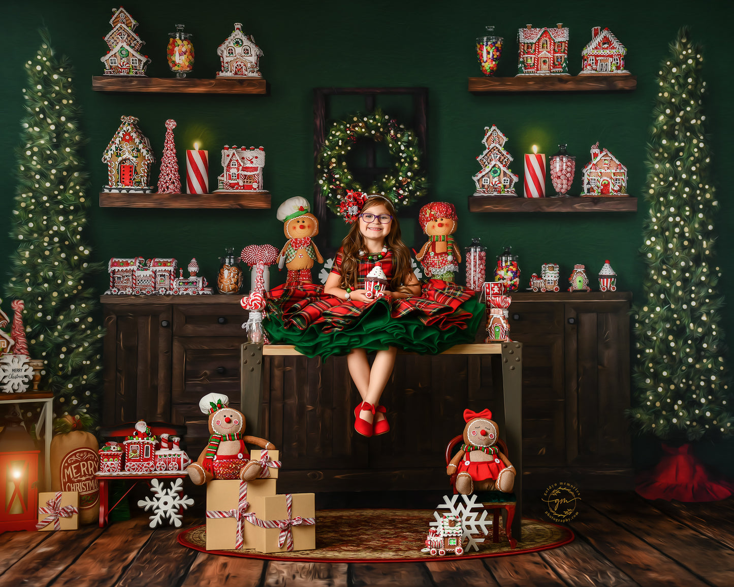 Evergreen Gingerbread Baking Kitchen - Room