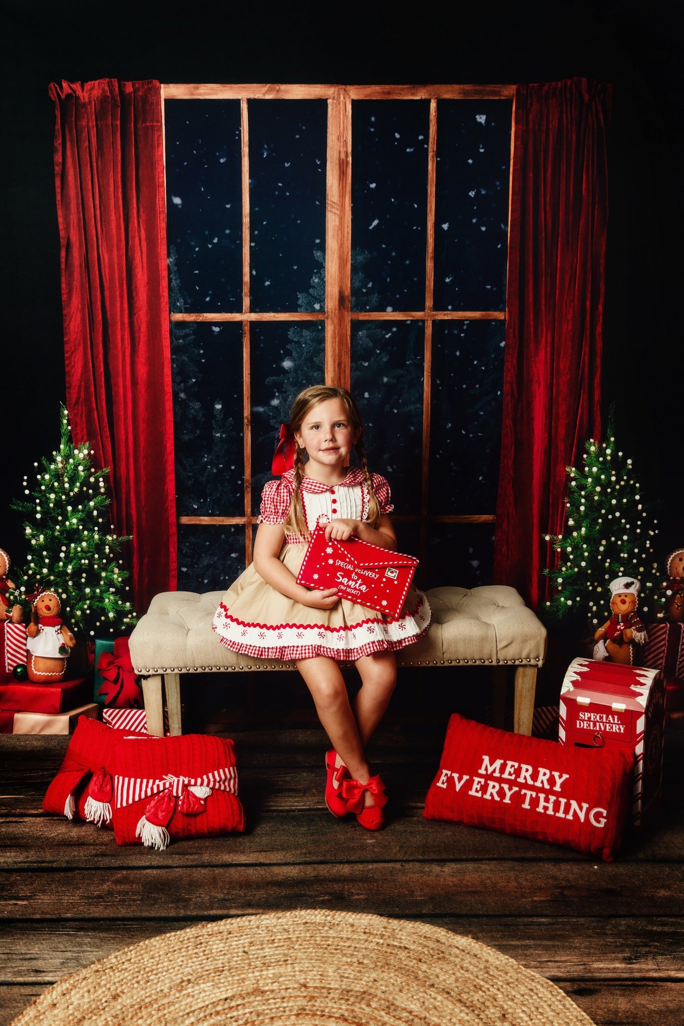 Gingerbread Mantle - Room