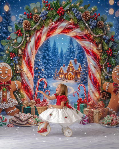 Gingerbread Welcome - With Sweep Option
