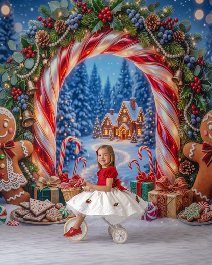Gingerbread Welcome - With Sweep Option
