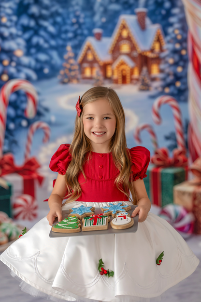 Gingerbread Welcome - With Sweep Option