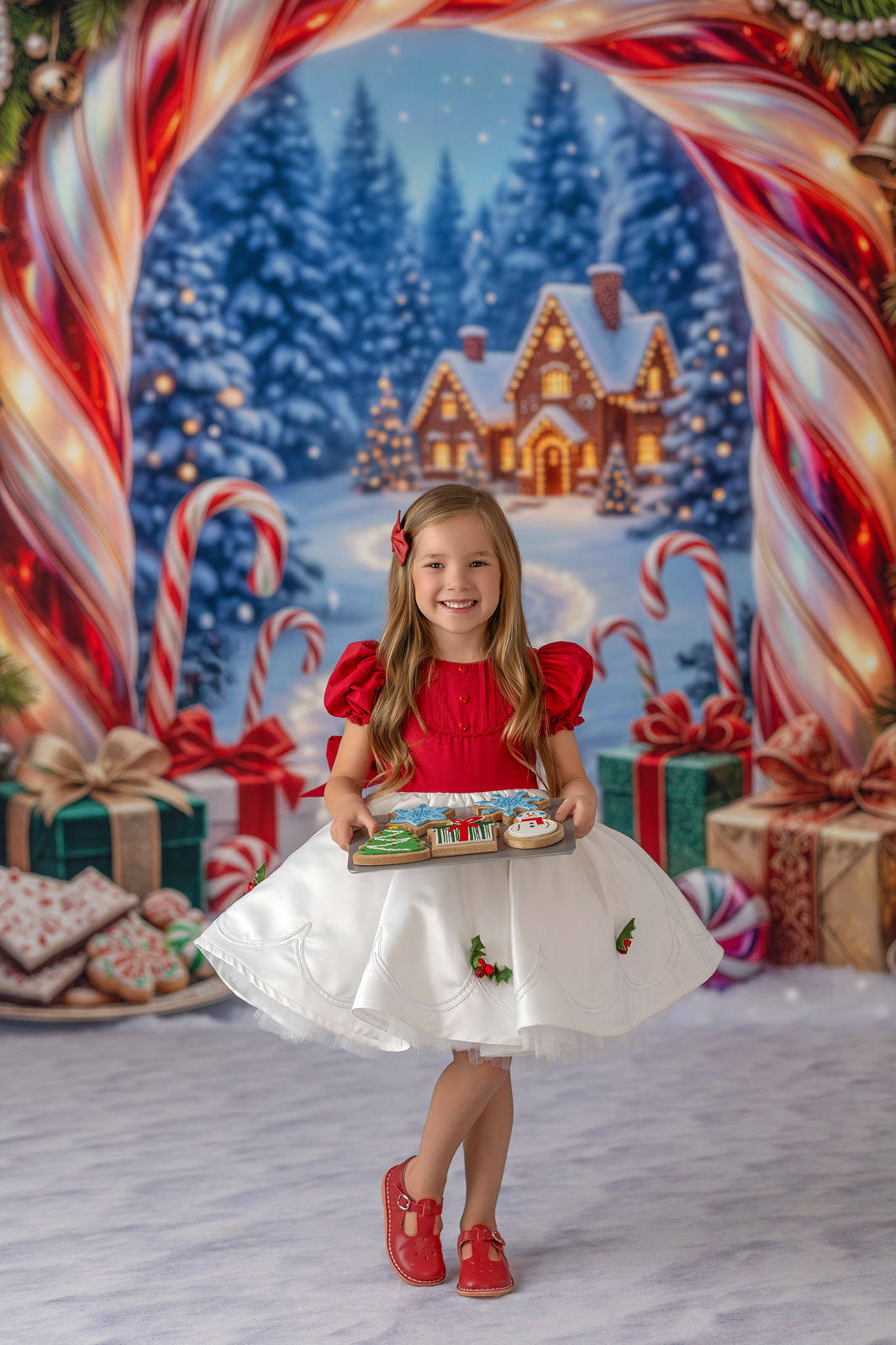 Gingerbread Welcome - With Sweep Option