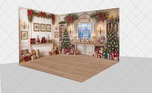 Gingerbread Wishes Bakery - Room Set