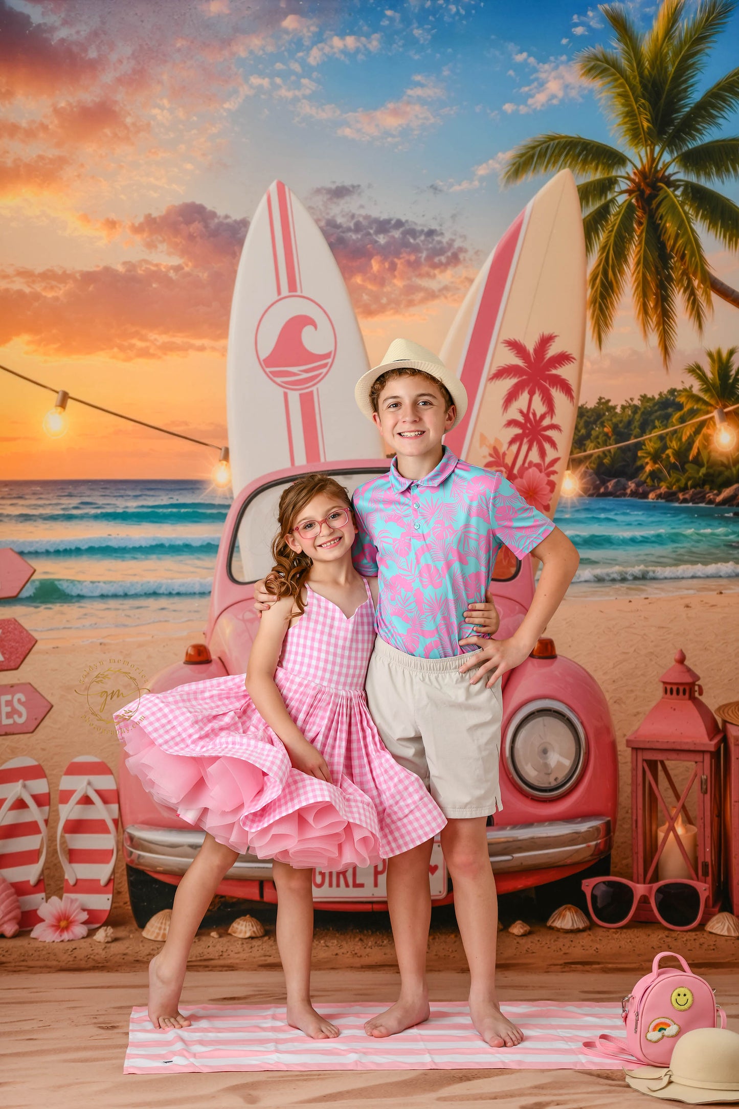 Girl Power Beach Bug - With Sweep Option