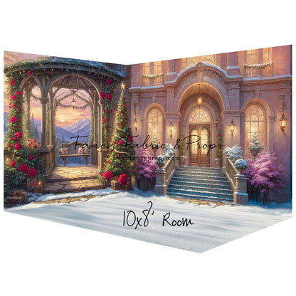 Glistening Snowy Entry Room