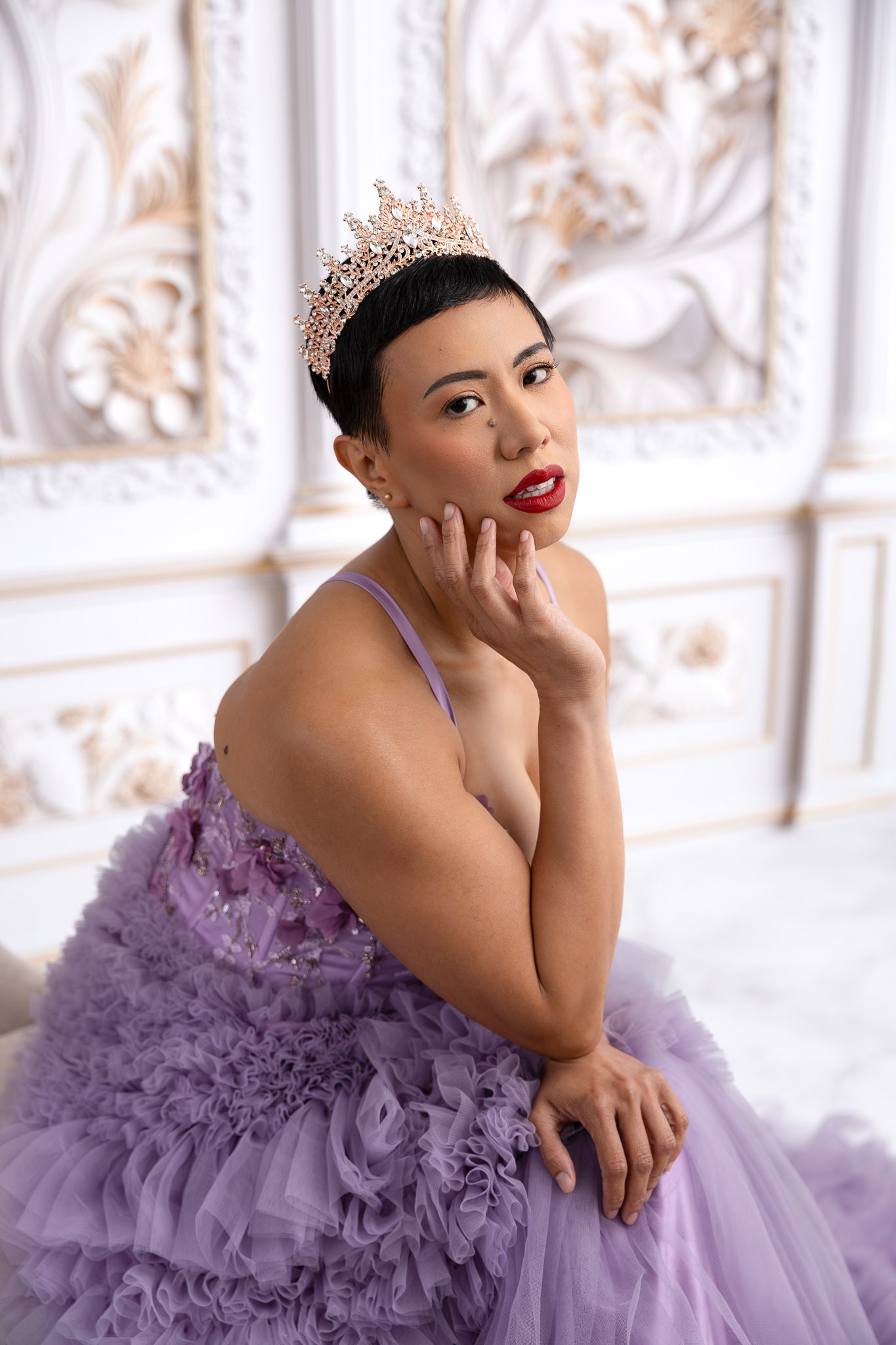 Gold Elegance - With Sweep Option