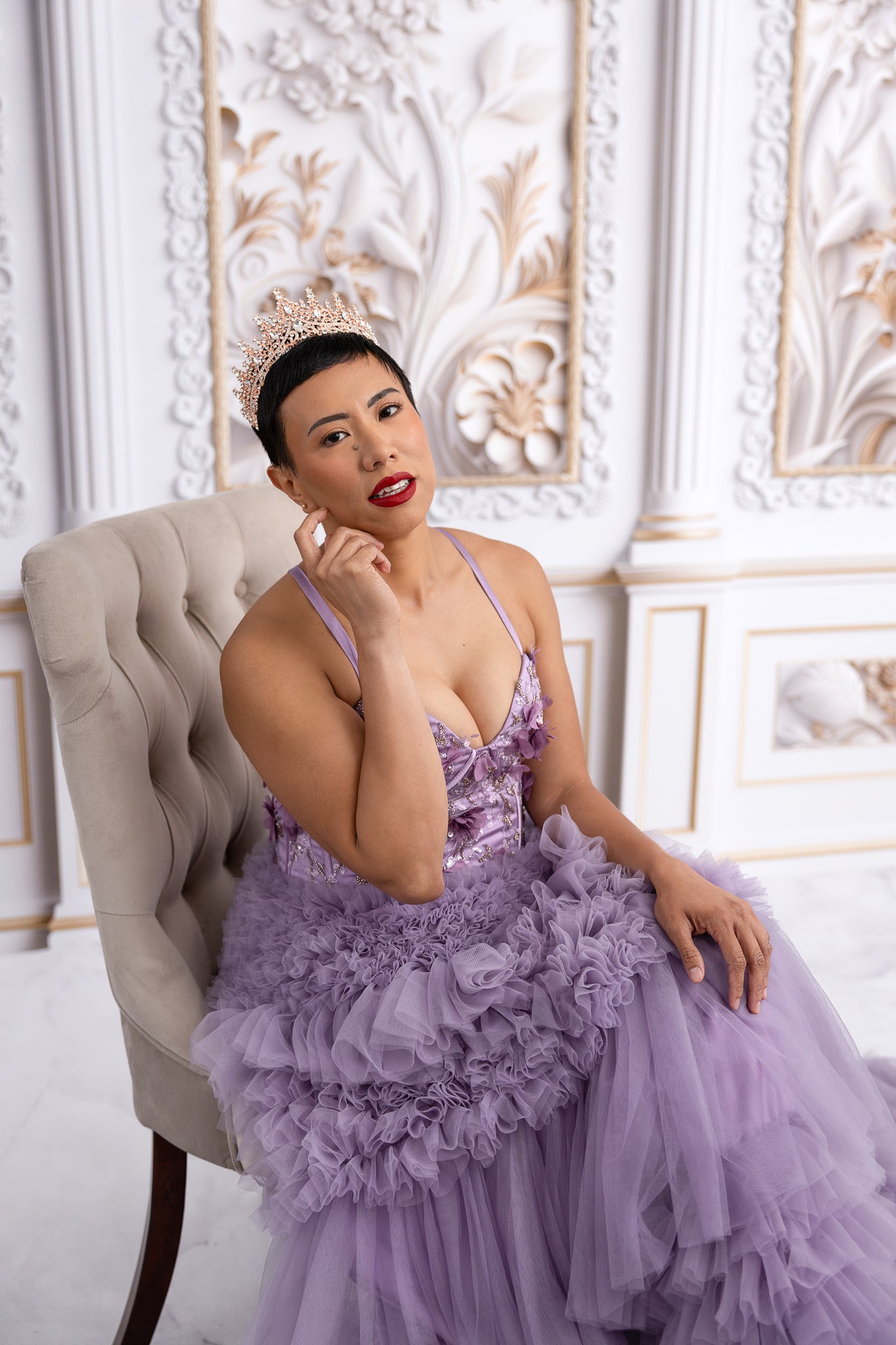 Gold Elegance - With Sweep Option