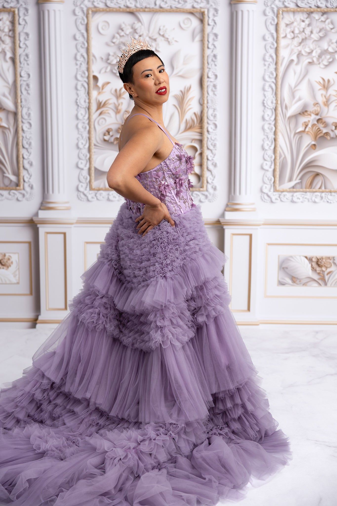 Gold Elegance - With Sweep Option