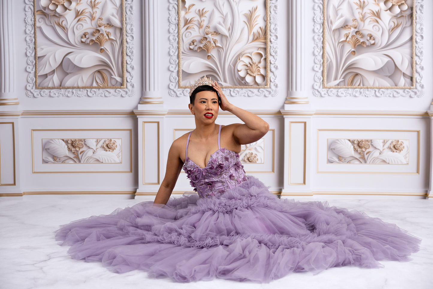 Gold Elegance - With Sweep Option