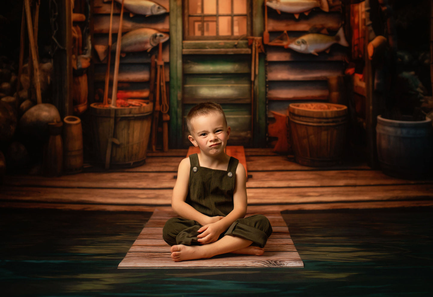 Gone Fishin Bait Shop- Water Version - With Sweep Option