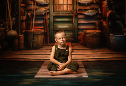 Gone Fishin Bait Shop- Water Version - With Sweep Option