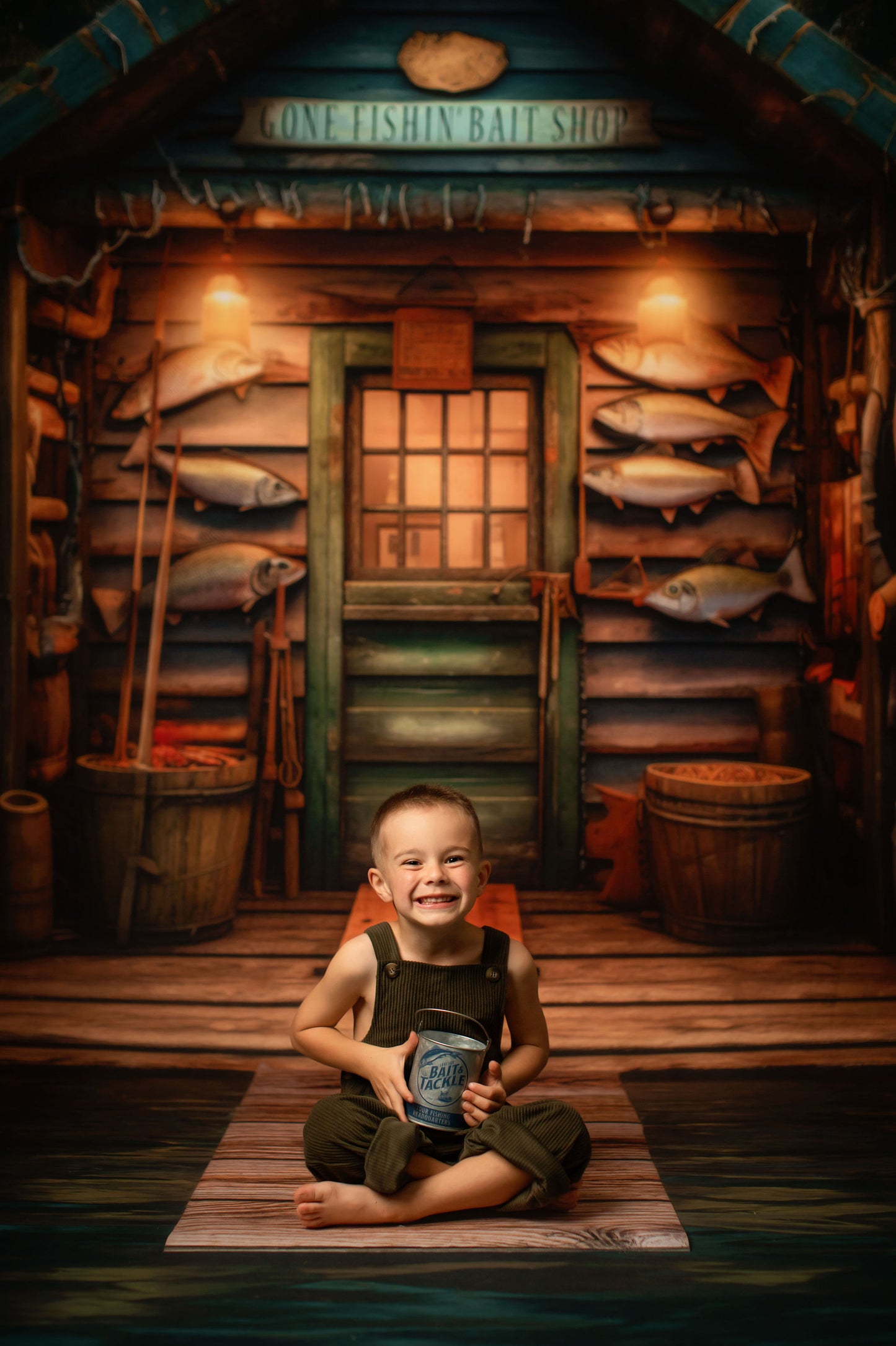 Gone Fishin Bait Shop- Water Version - With Sweep Option