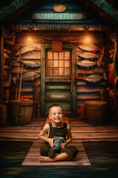 Gone Fishin Bait Shop - Water Floor - Room