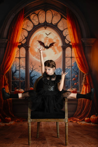 Gothic Moonlit Window - With Sweep Option