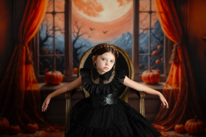 Gothic Moonlit Window - With Sweep Option