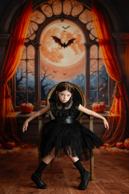 Gothic Moonlit Window - With Sweep Option