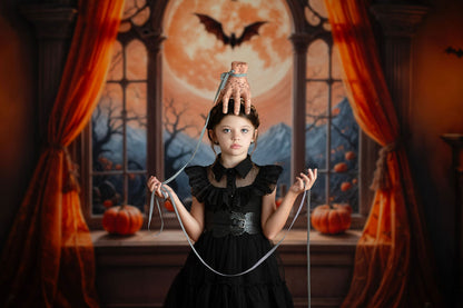 Gothic Moonlit Window - With Sweep Option