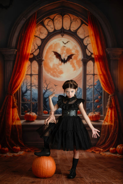 Gothic Moonlit Window - With Sweep Option