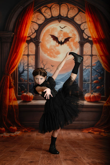 Gothic Moonlit Window - With Sweep Option