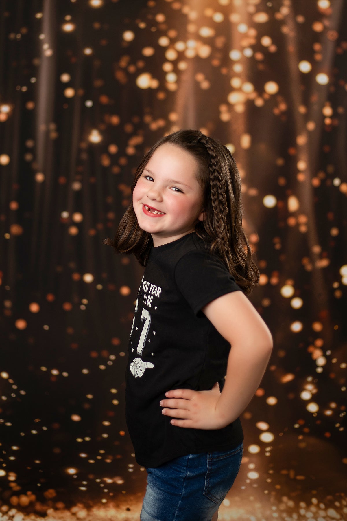 Gold & Black Stage - Sweep Sizes Only