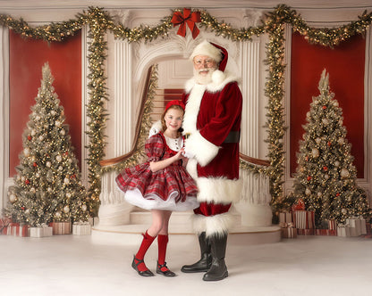 Grand Christmas Staircase - with Sweep Option