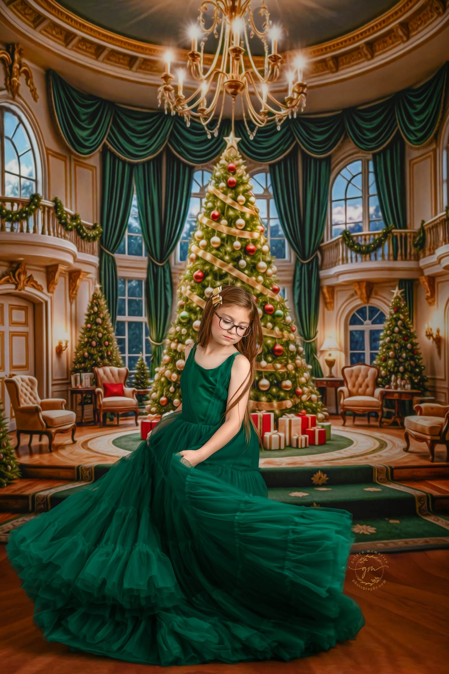 Grand Emerald Parlor - with Sweep Option