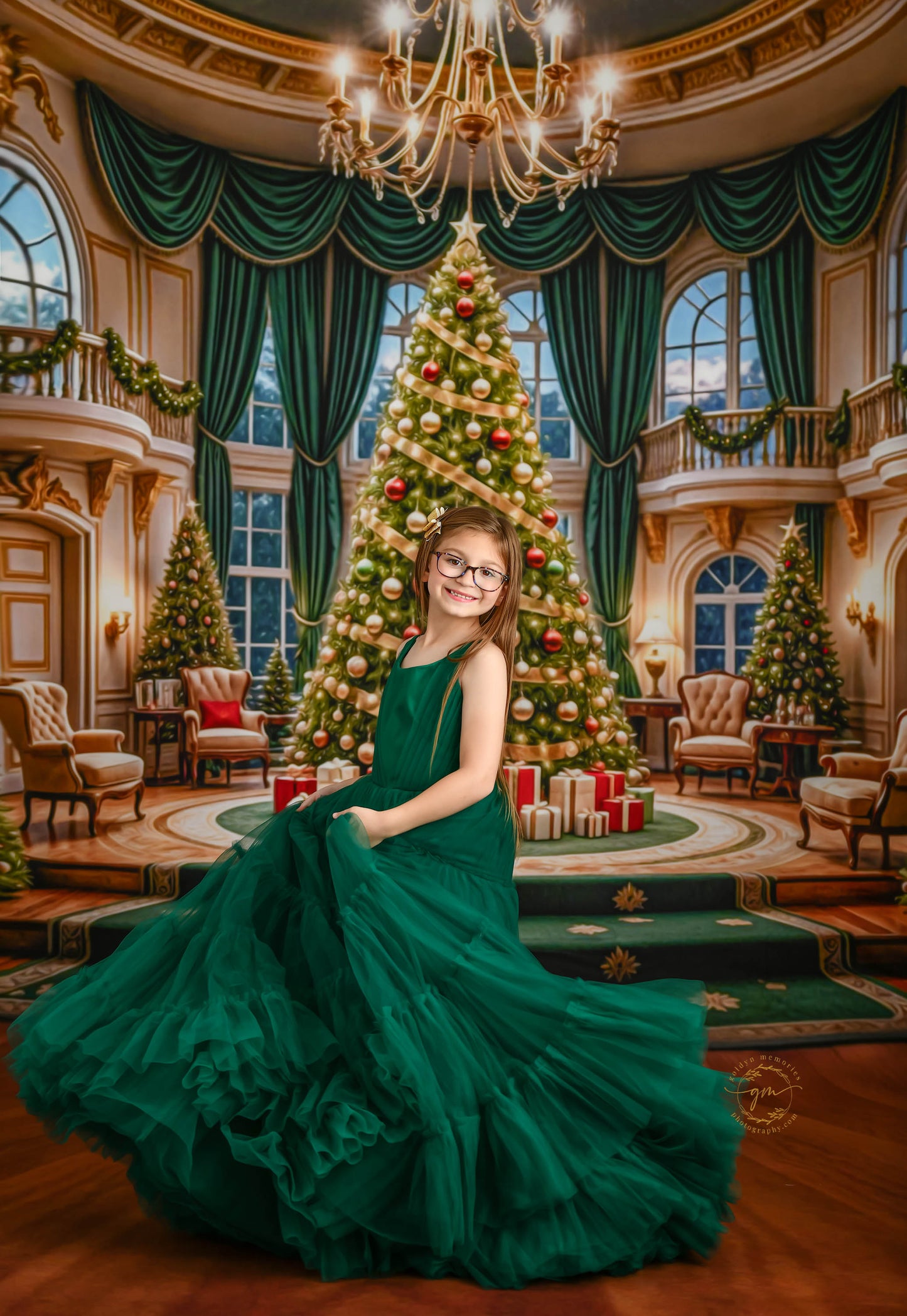 Grand Emerald Parlor - with Sweep Option