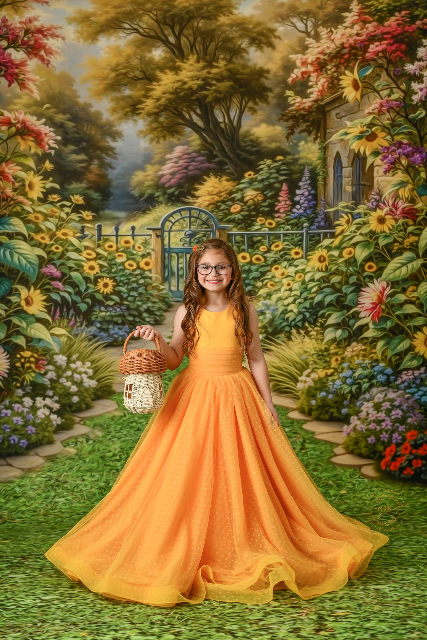 Grand Floral Gate - With Sweep Option