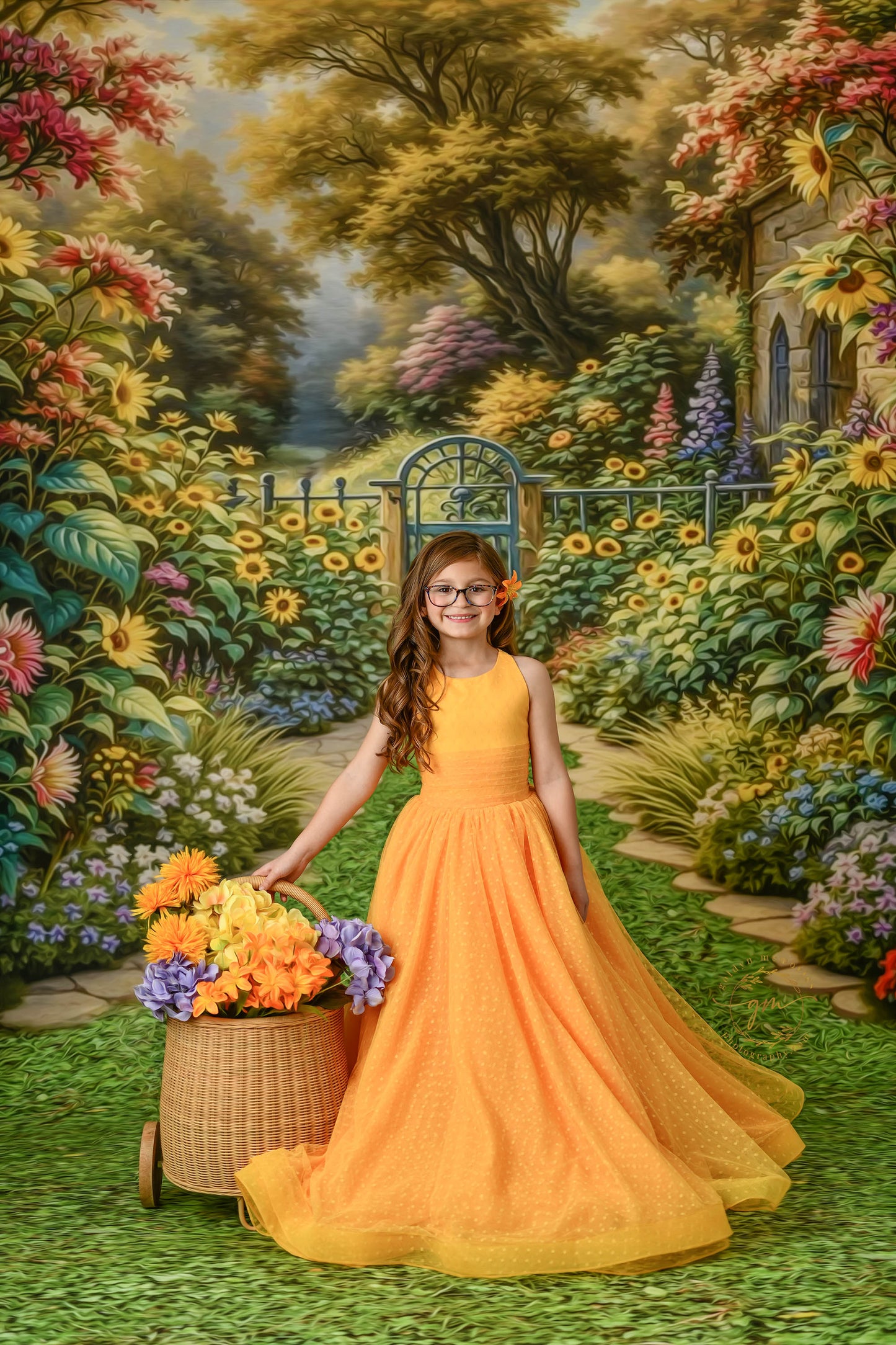 Grand Floral Gate - With Sweep Option