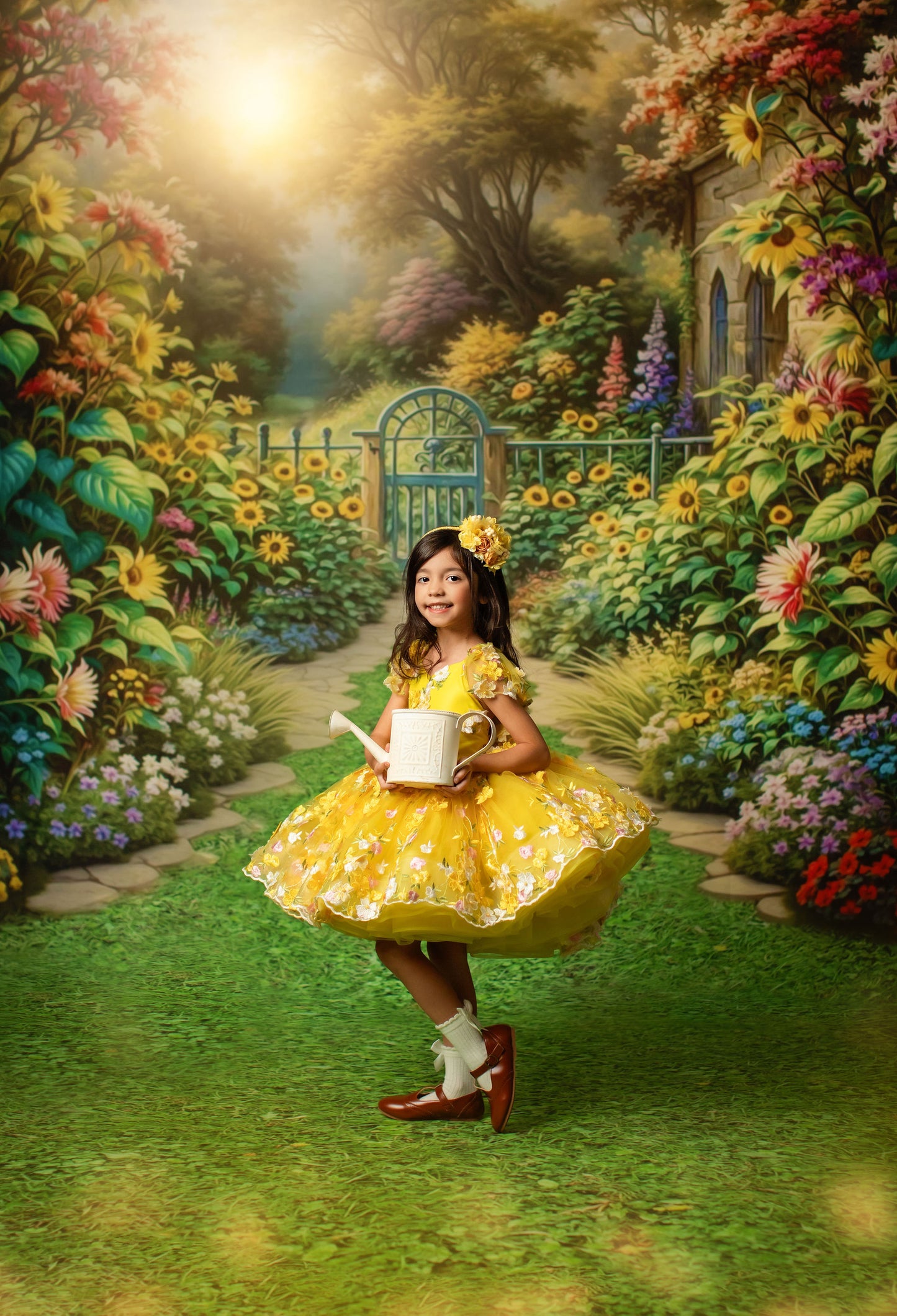 Grand Floral Gate - With Sweep Option