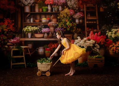 Grandma's Gardening Shed - With Sweep Option