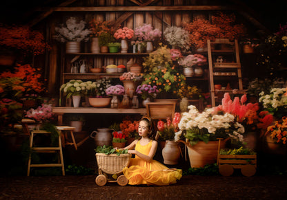 Grandma's Gardening Shed - With Sweep Option