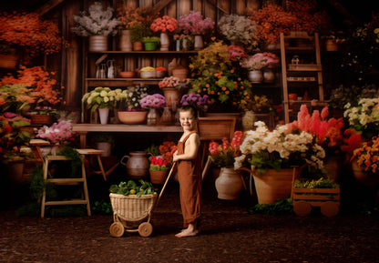 Grandma's Gardening Shed - With Sweep Option