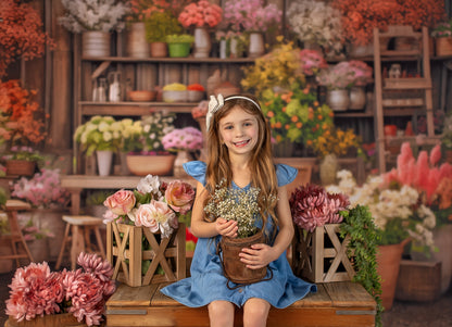 Grandma's Gardening Shed - With Sweep Option