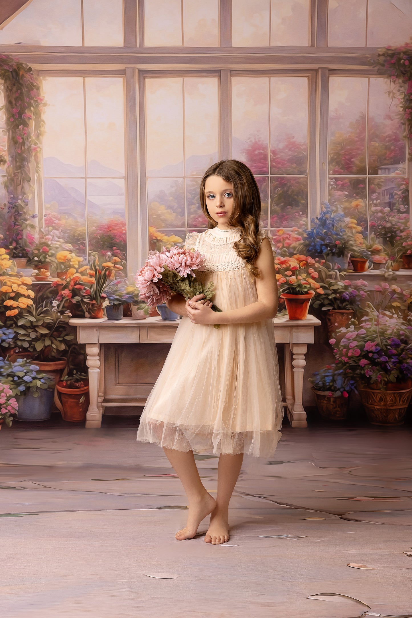 Green House Blooms - With Sweep Option