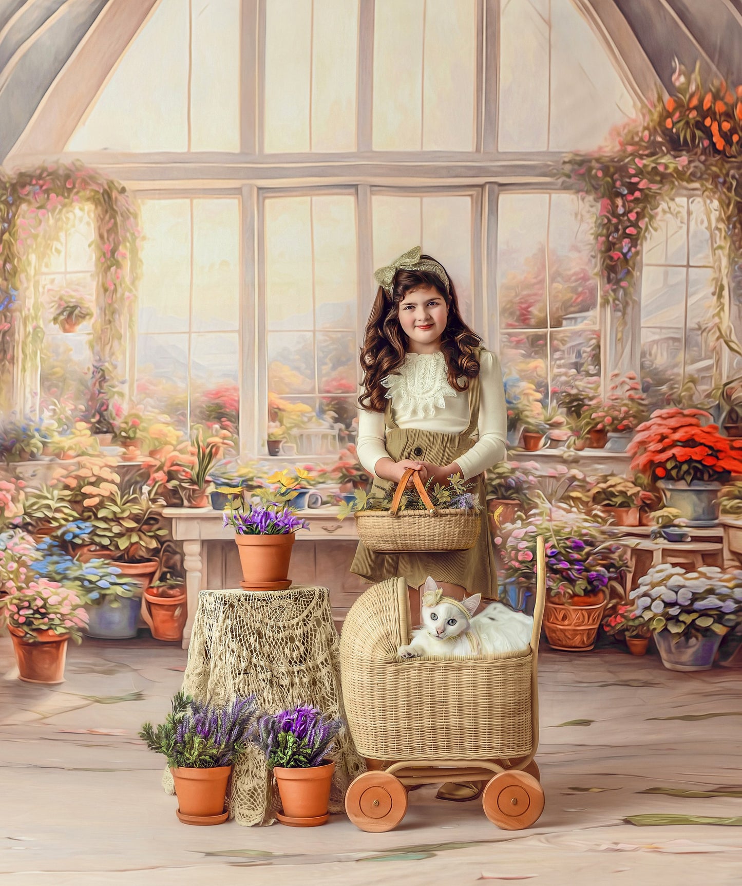 Green House Blooms - With Sweep Option