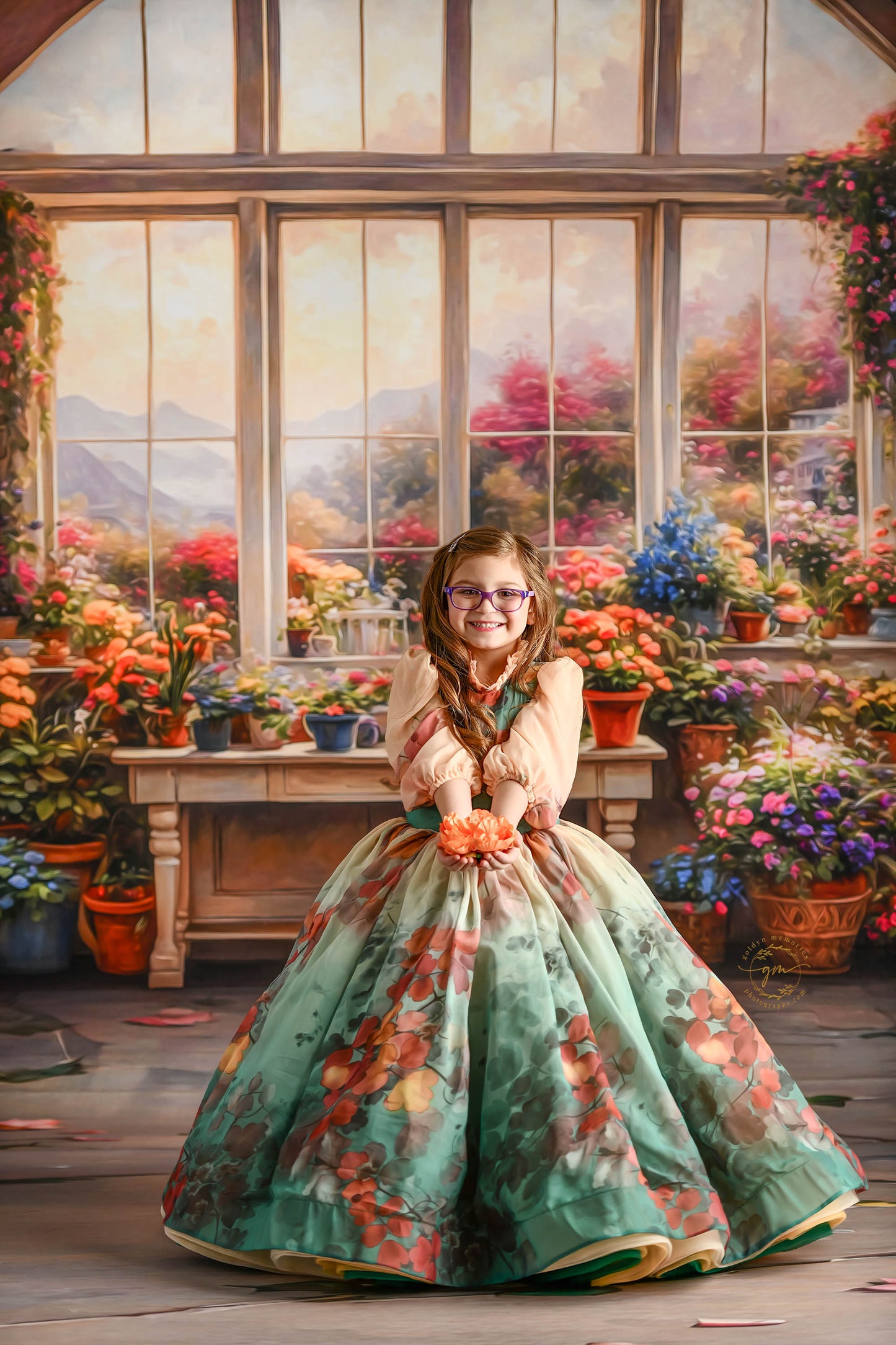 Green House Blooms - With Sweep Option