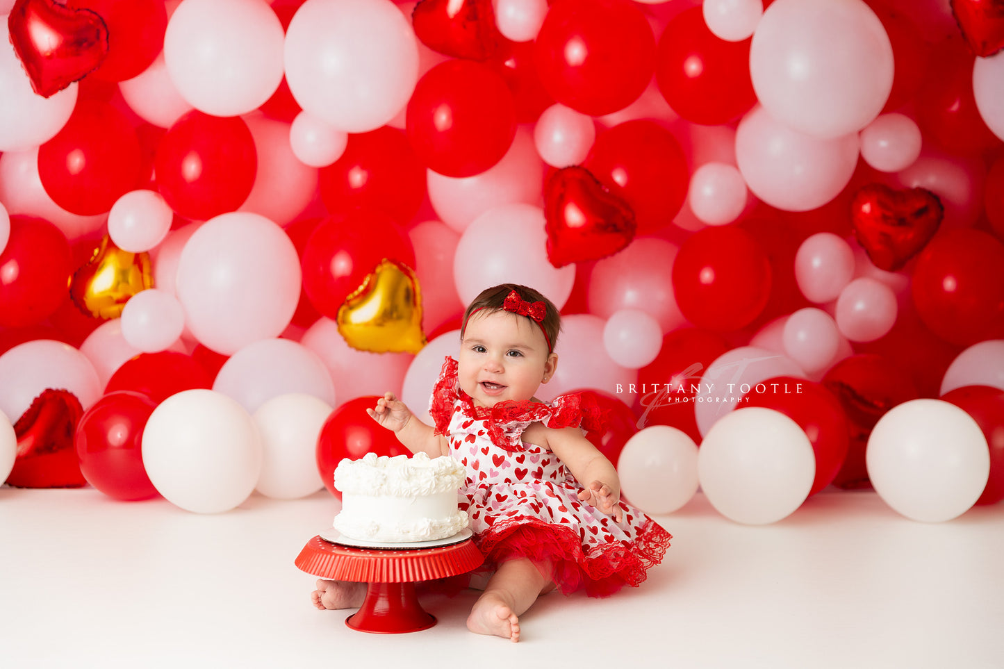 Happy Valentine Balloon Wall