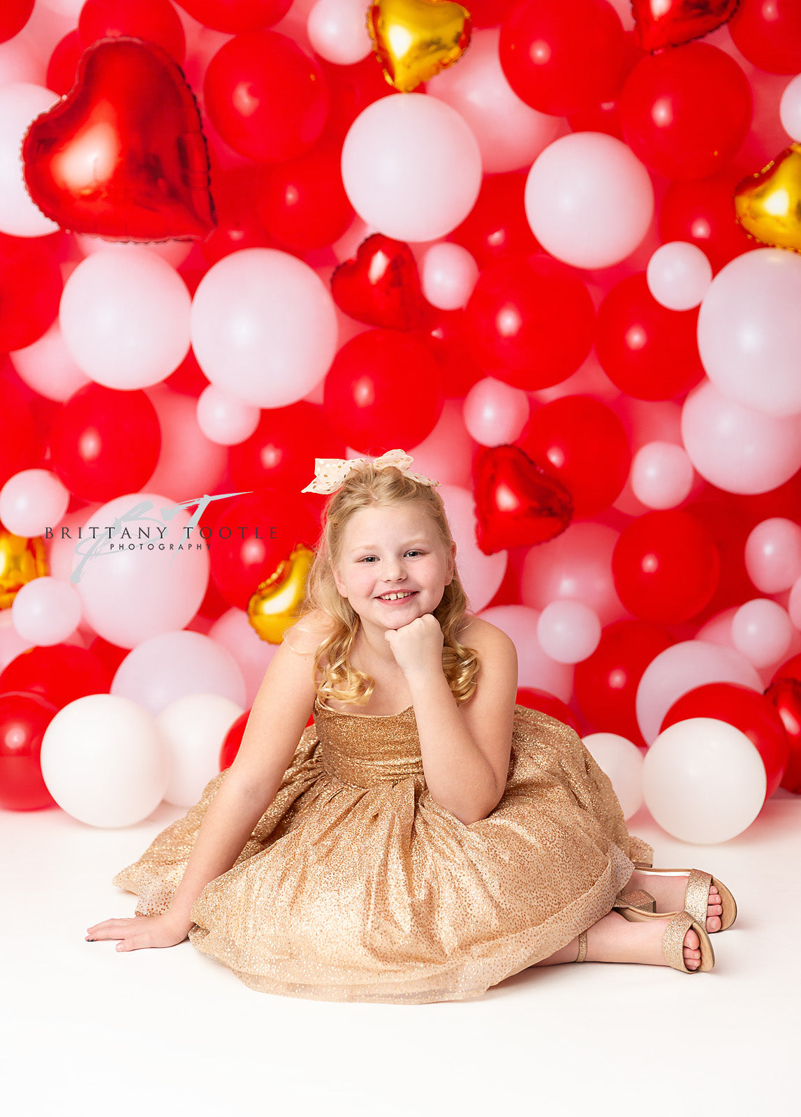 Happy Valentine Balloon Wall