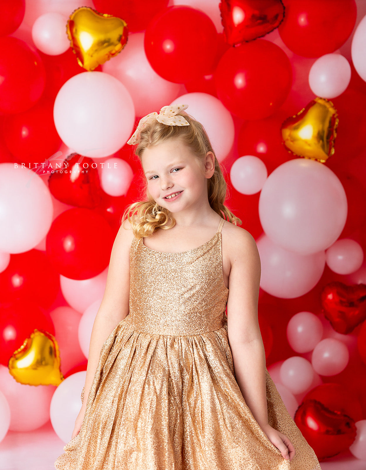 Happy Valentine Balloon Wall