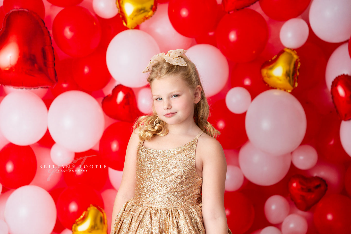 Happy Valentine Balloon Wall