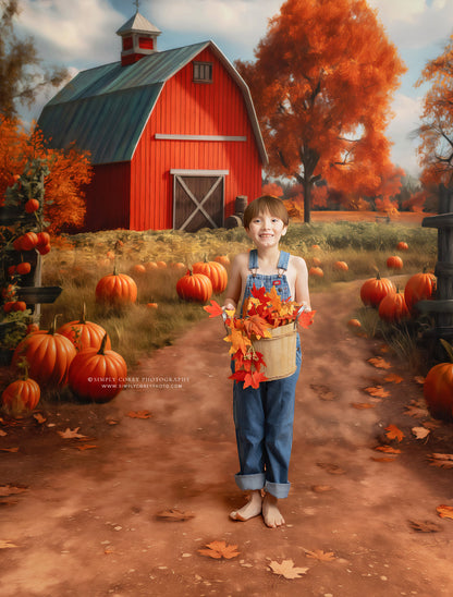 Country Autumn Path - Floor