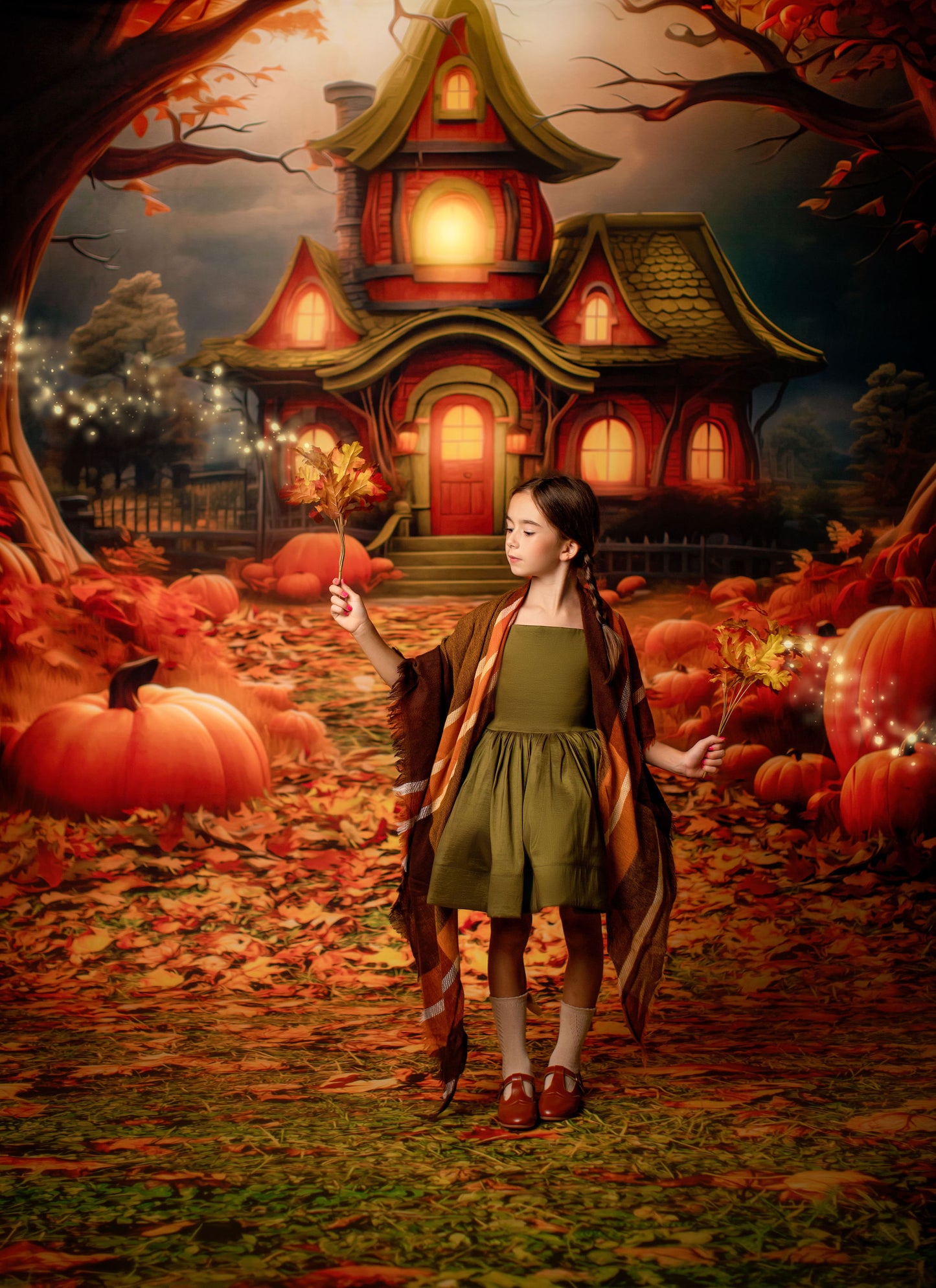 Haunted Hollow - Green House - With Sweep Option