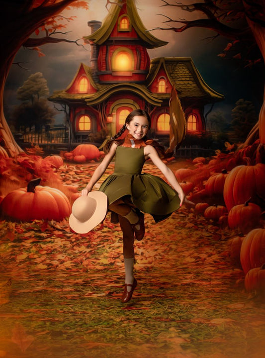 Haunted Hollow - Green House - With Sweep Option