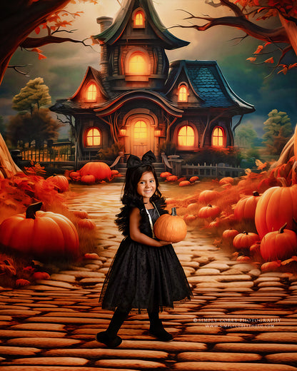 Haunted Hollow - Cobblestone - With Sweep Option