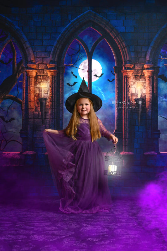 Haunting Castle View - With Sweep Option